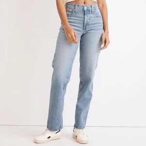 Madewell The Mid-Rise Perfect Vintage Straight Jean (Verwood Wash)
